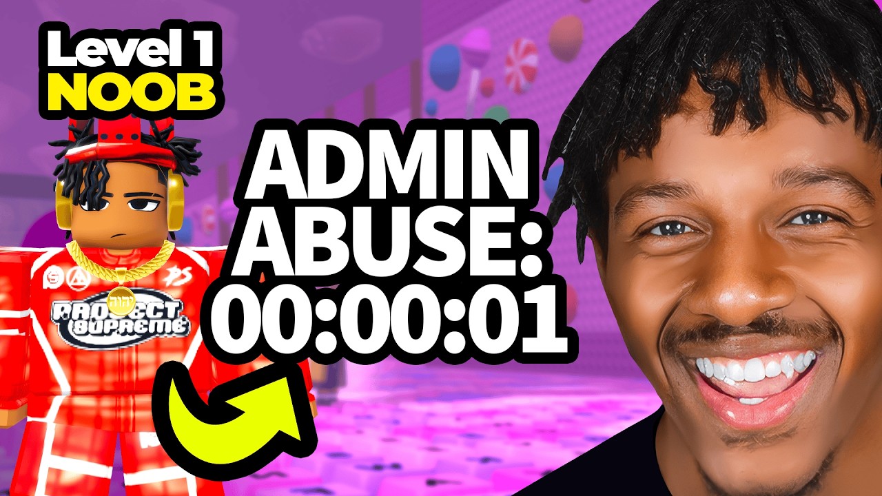 STARTING OVER During ADMIN ABUSE In +1 Speed Keyboard Escape