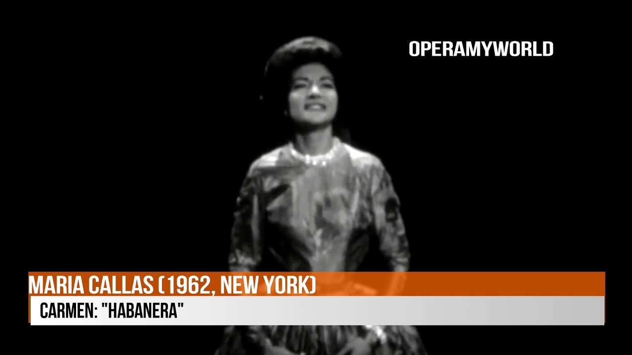Maria Callas in JFK 1962 Birthday sings Carmen (Rare Video HD)