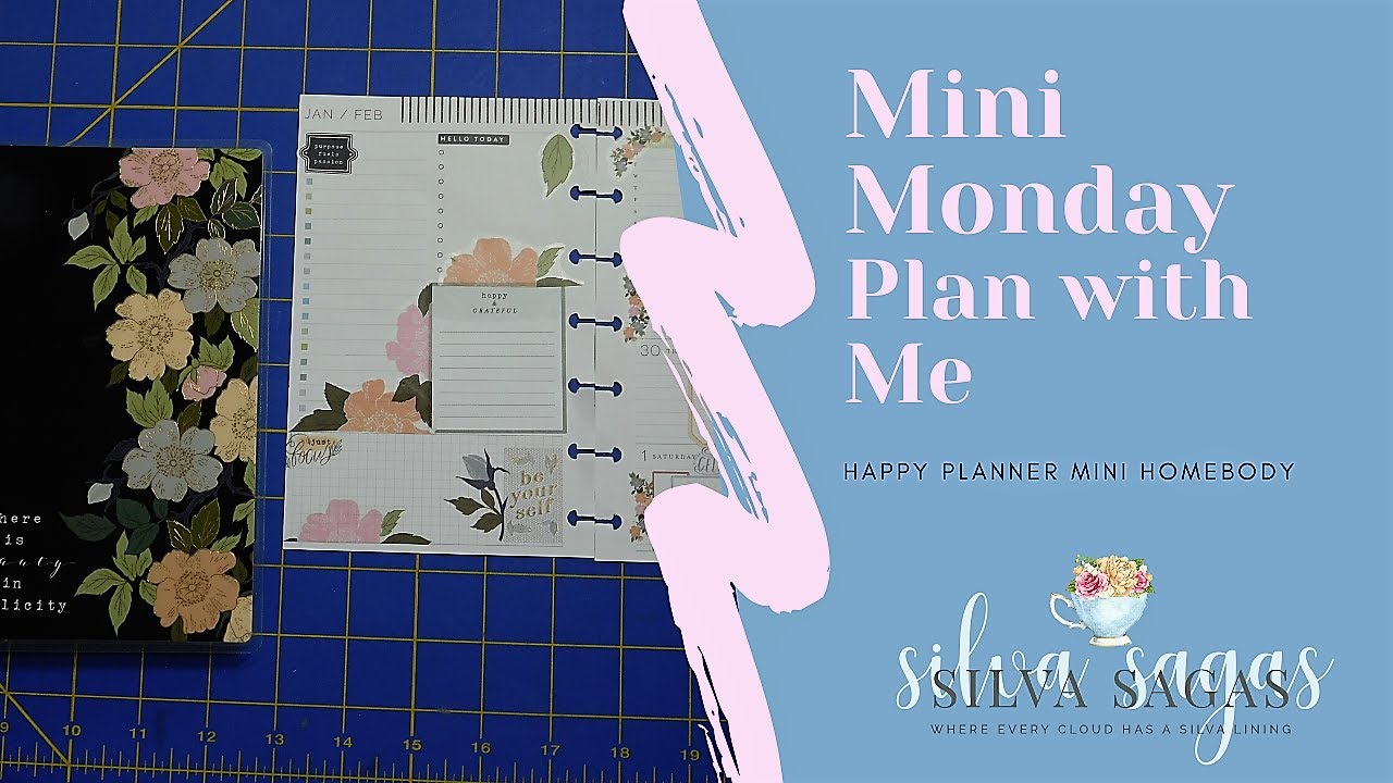Mini Homebody Happy Planner | Plan with Me January 27th