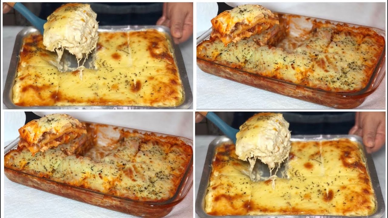 COMO FAZER LASANHA BOLONHESA OU LASANHA DE FRANGO