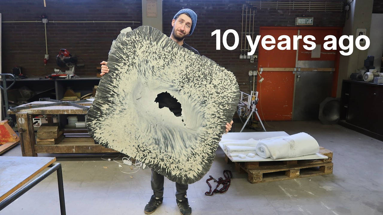 We finally found a way to make sheets from plastic waste - The results are insane