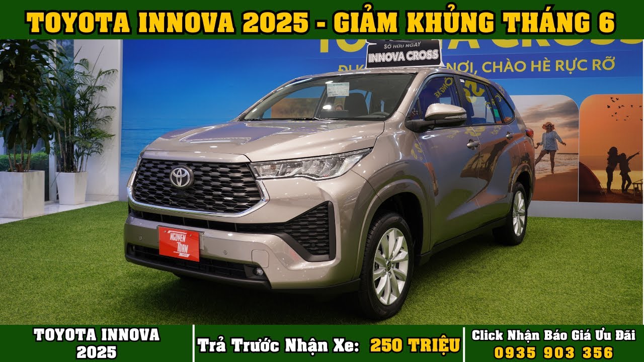 ✅09.06.2025| Toyota Innova 2025 Giảm Giá Sâu + Tặng Gói Phụ Kiện Cao Cấp - Giao Ngay Đủ Màu.