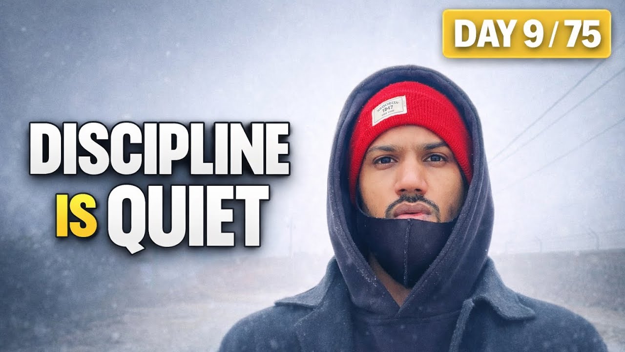 I Didn’t Feel Motivated at All Today… Still Didn’t Quit | DAY 9 of 75 DAY HARD CHALLENGE