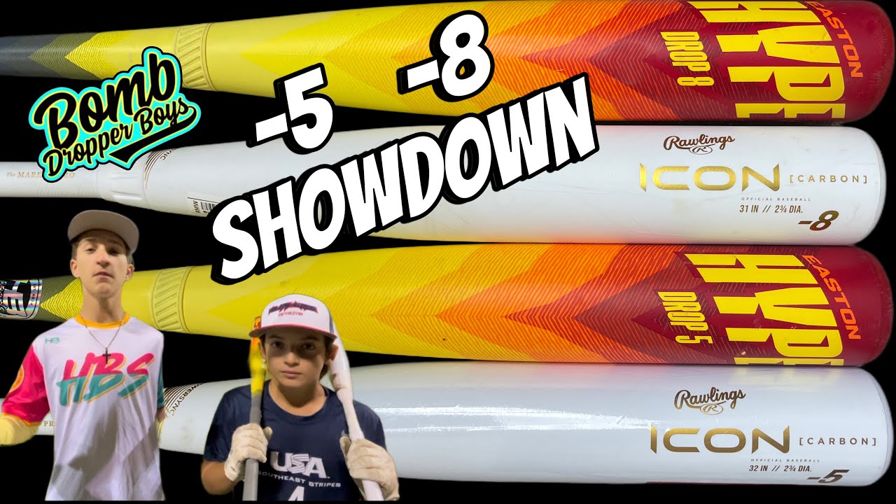 -8, -5 SHOWDOWN | Истон Хайп Файр против Роулингс ИКОН | Обзор биты USSSA