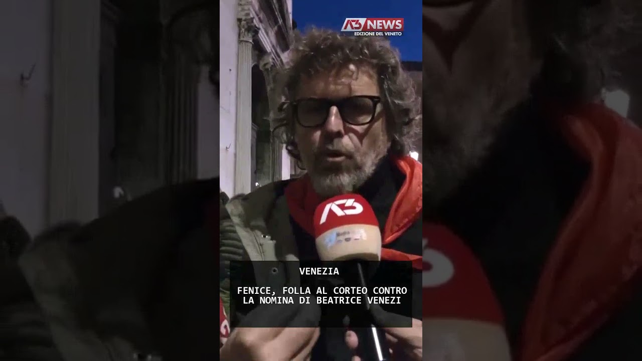 FENICE, FOLLA AL CORTEO CONTRO LA NOMINA DI BEATRICE VENEZI  | 10/11/2025