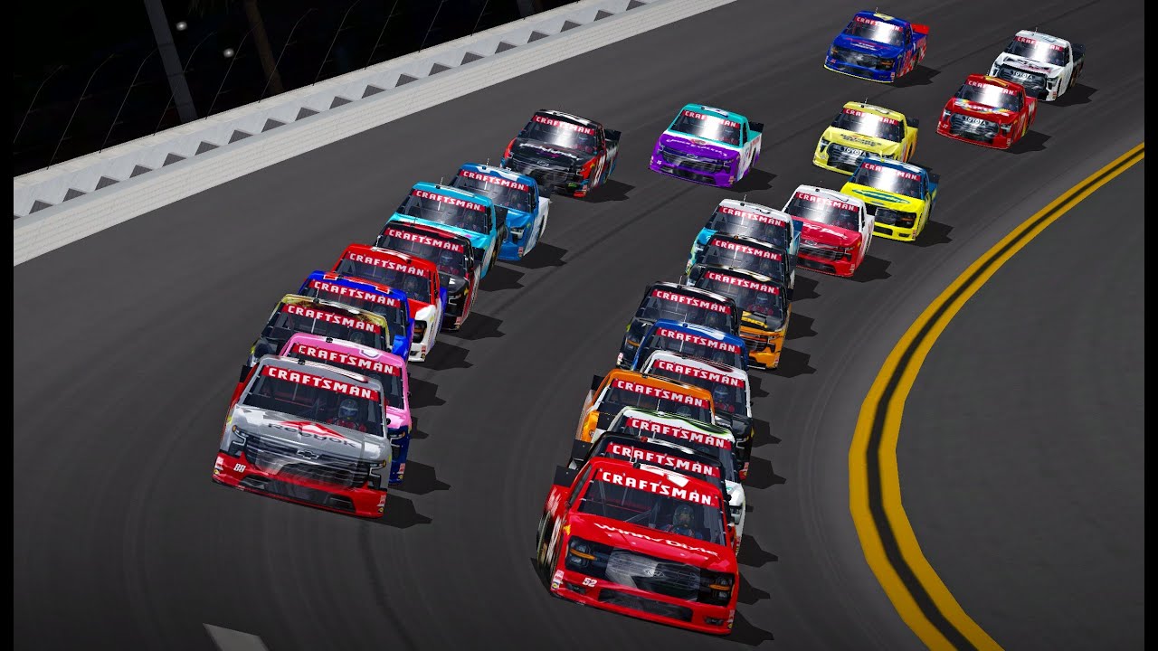 NAPA Sim Truck Series - R1 NAPA 200 @ Daytona