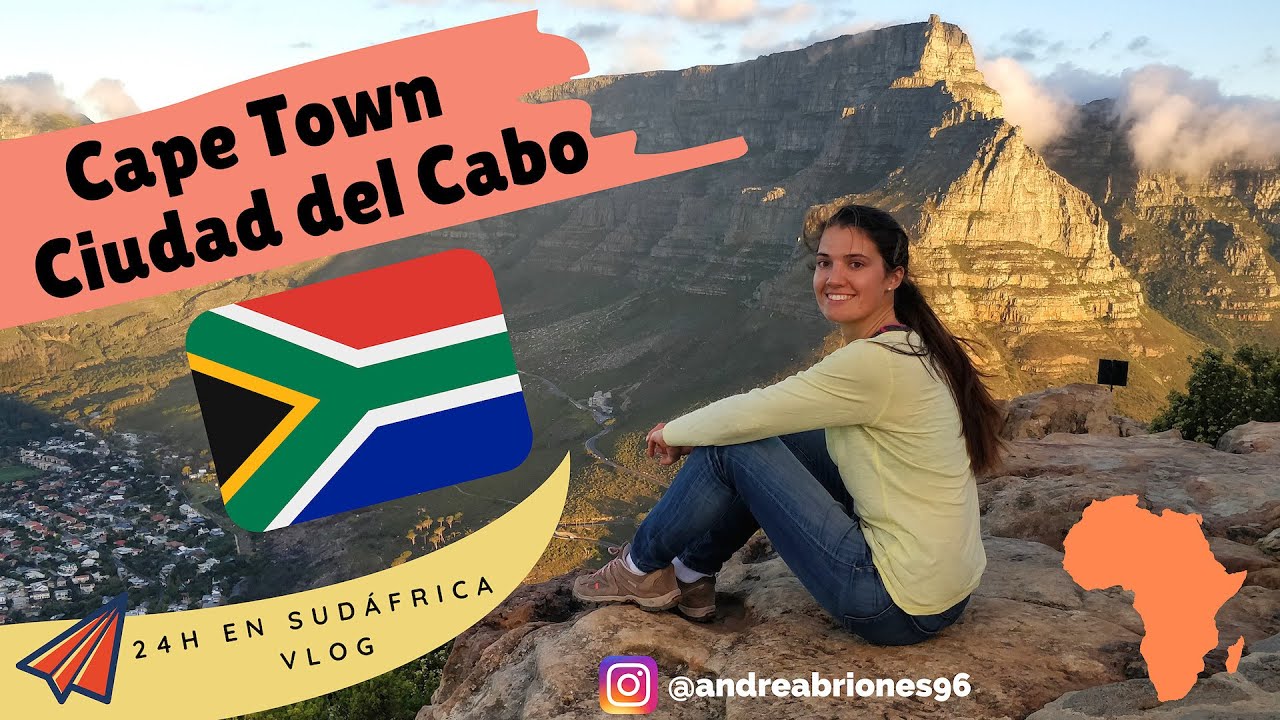 24h CAPE TOWN, Ciudad del Cabo – Vlog Sudáfrica | Andrea Briones 🙂⛰️✈️