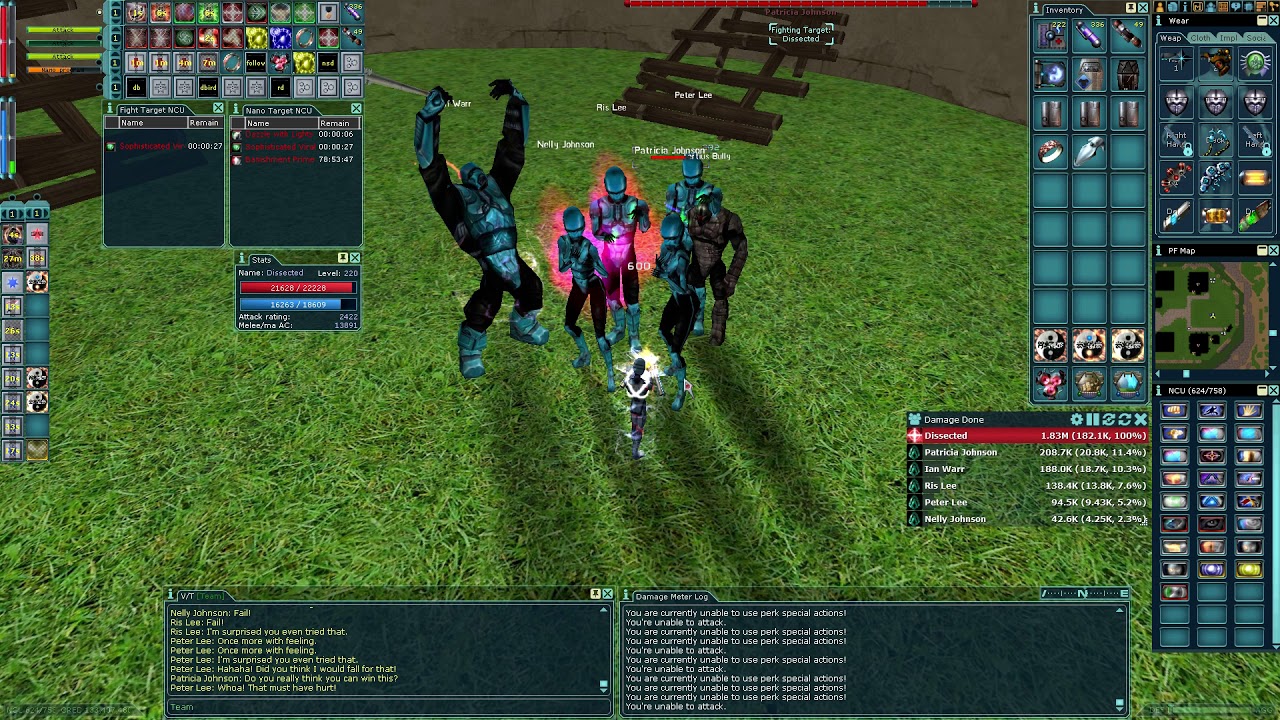 Anarchy Online - Mercs Hardmode - Doctor Solo Attempt