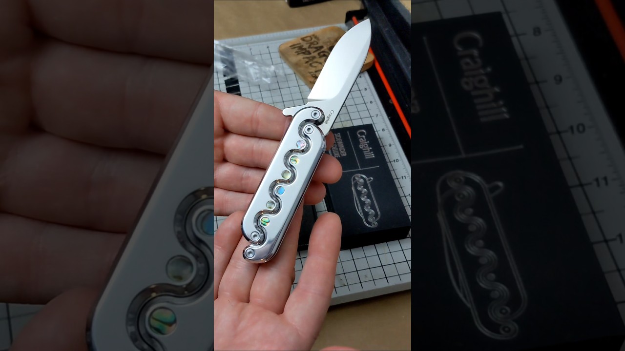 Craighill Sidewinder Deluxe.  #canada #knife #knives #unique #limited #shorts #fyp #yyj #different