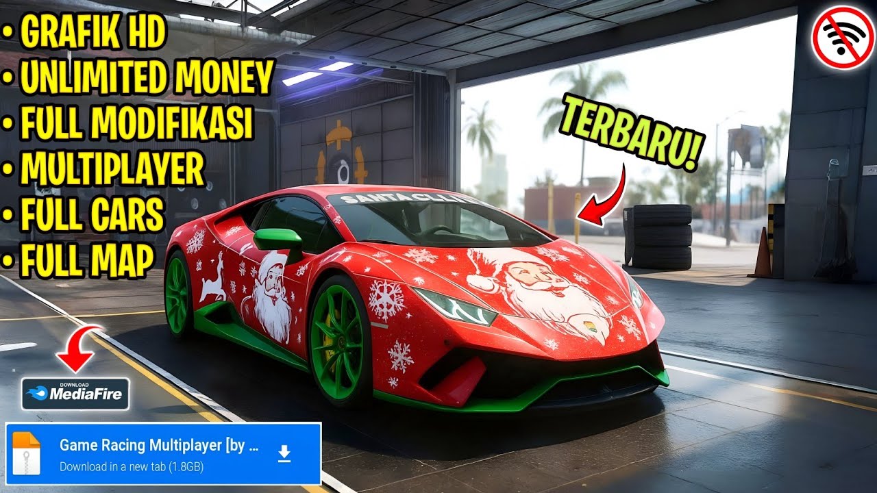 Game Android Racing Grafik HD Full Modifikasi di Android Terbaru 2025 | Bisa Multiplayer + Full Car