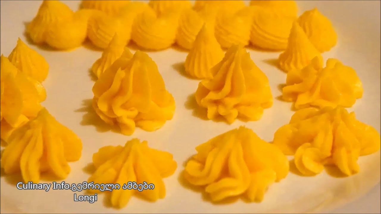 ფორთოხლის კრემი. Orange cream.АПЕЛЬСИНОВЫЙ КРЕМ