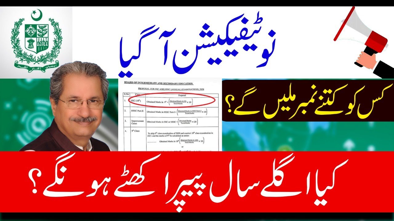 New Schedule Board Exam 2020 | Board exams 2020 Pakistan | 9th,10th,11th,12th Board Exams 2020 News