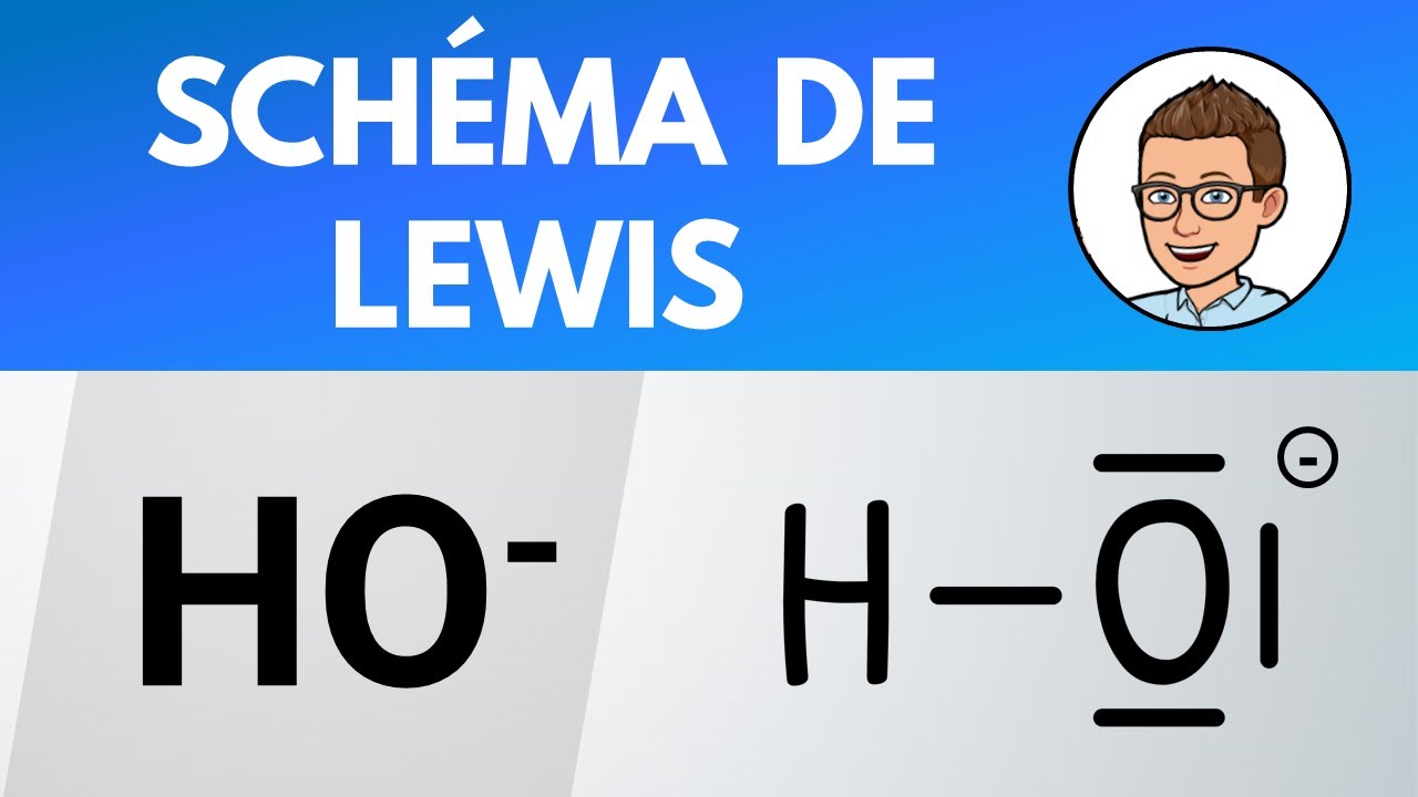 Schéma LEWIS ✏️ HO- : ion hydroxyde | Physique-Chimie