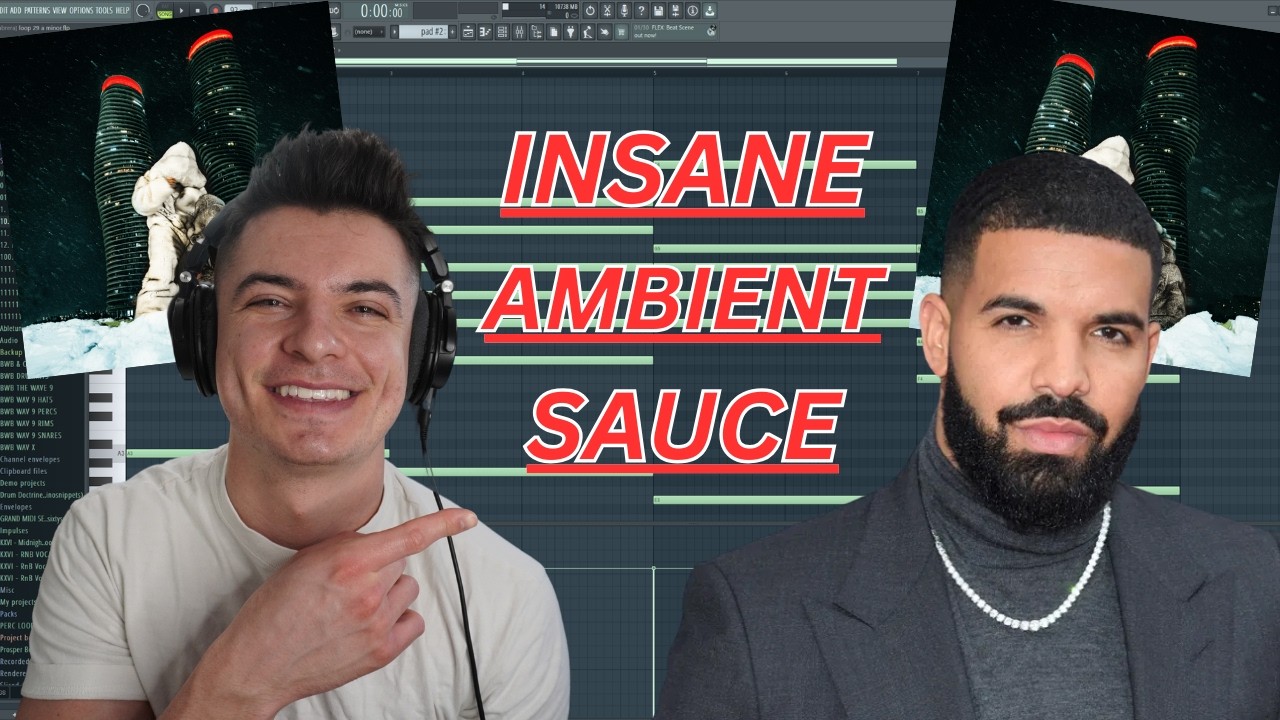 How I Make INSANE AMBIENT RnB Loops For Drake