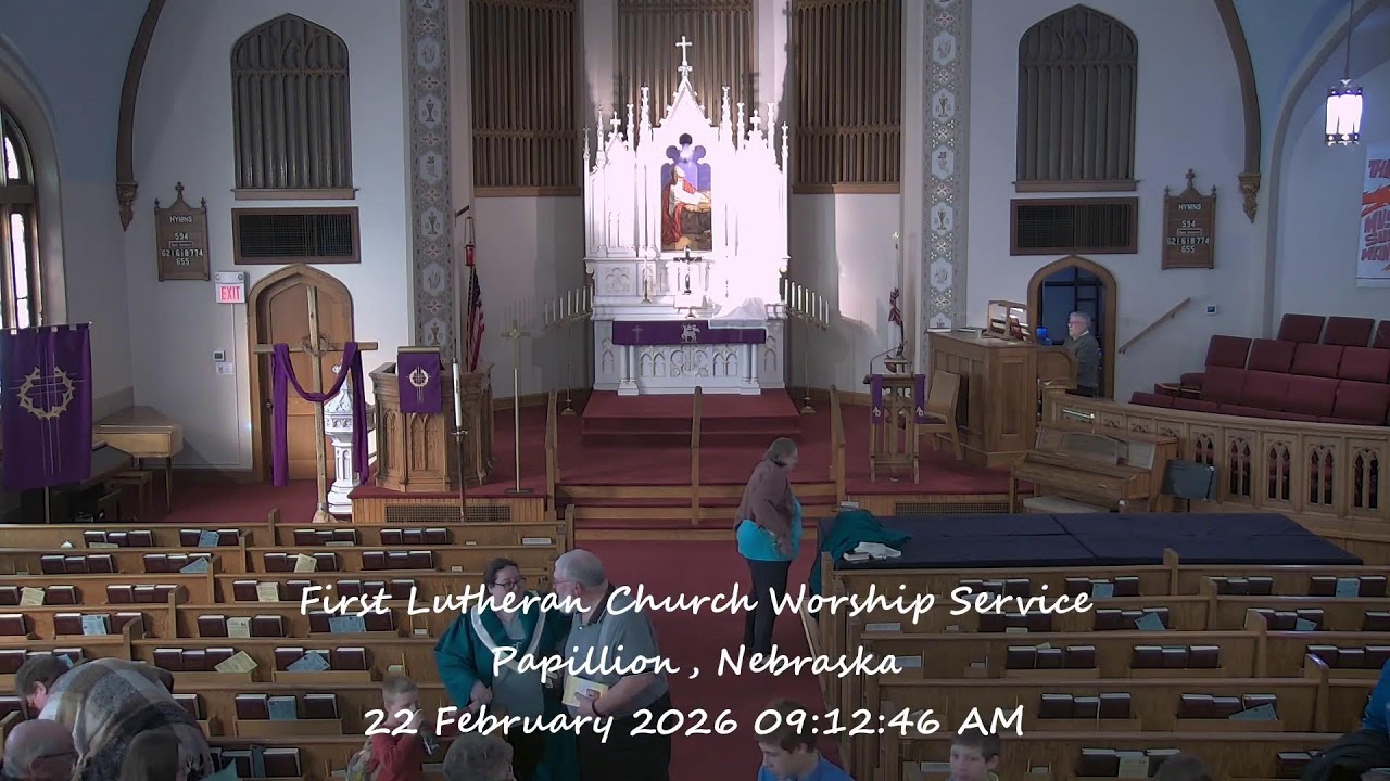 First Lutheran Church Sunday Worship Service
