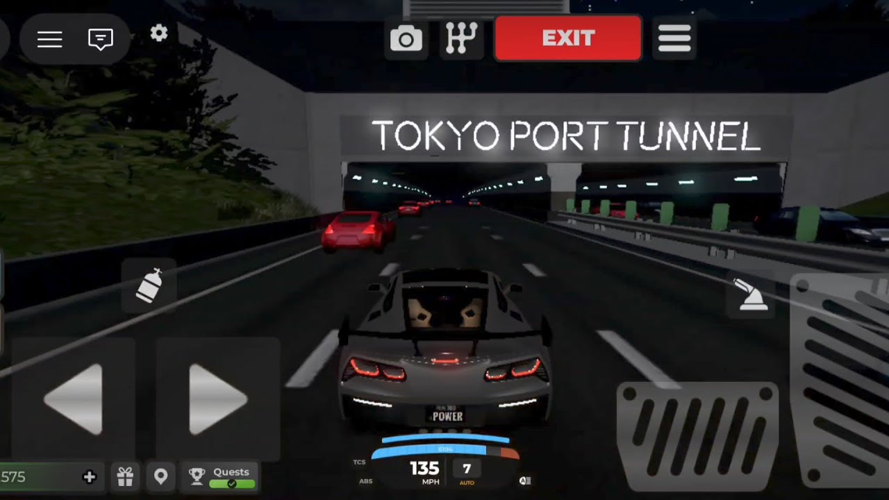 ZR1 insane swimming through Tokyo traffic 
