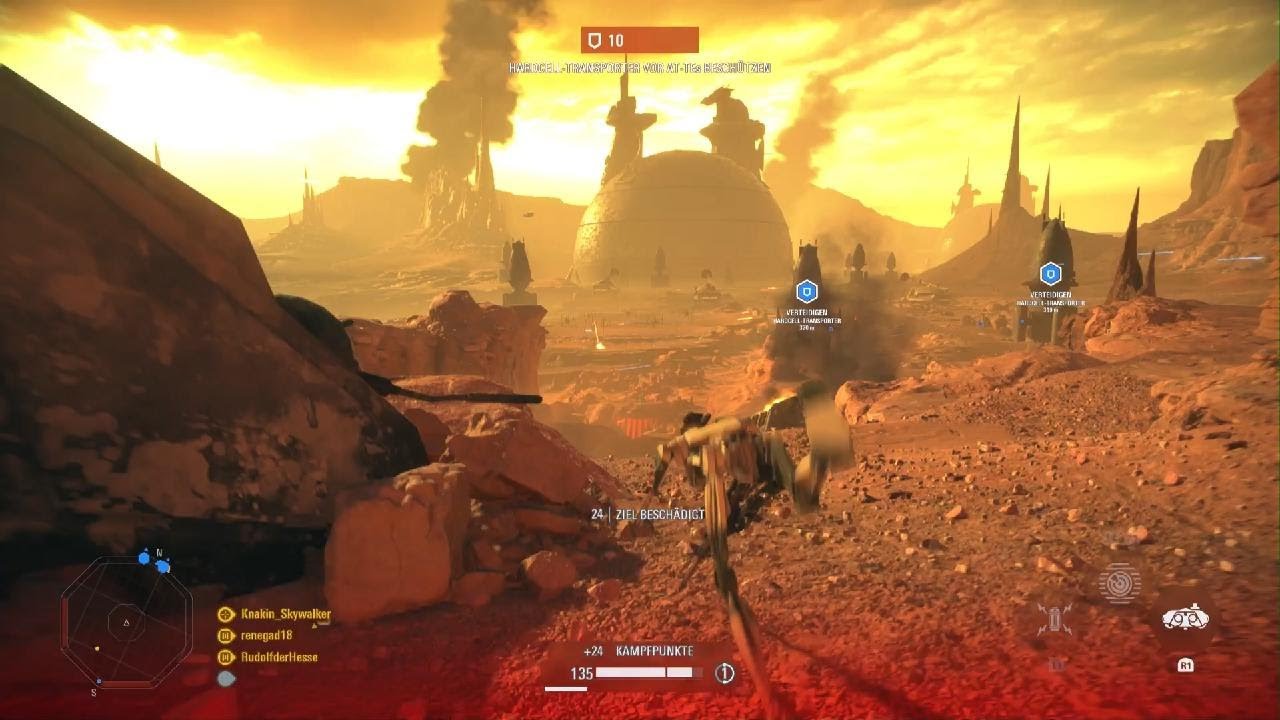 STAR WARS Battlefront 2: Galactic Assault (Gameplay No Comment)