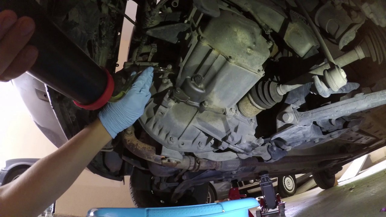 Fiat Panda '11 gearbox transmission fluid change