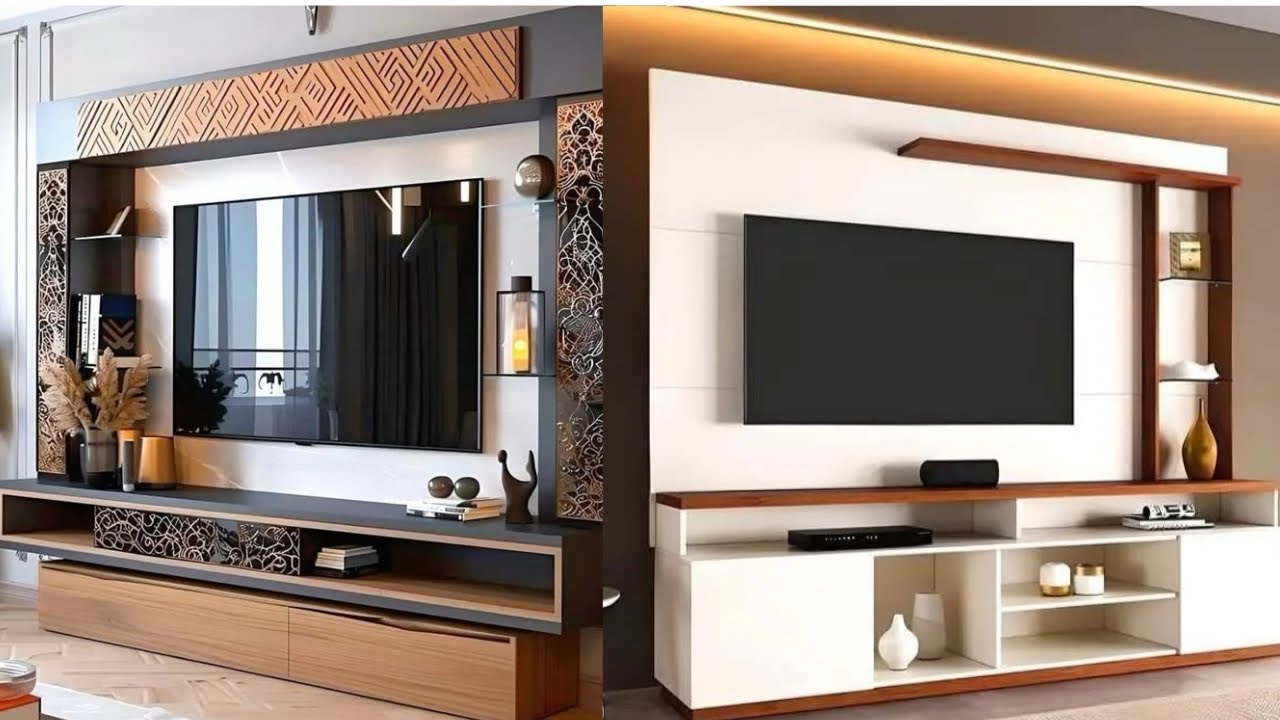Latest and Modern Tv Unit Design for Living Room / Hall || TV Panel Design 2026