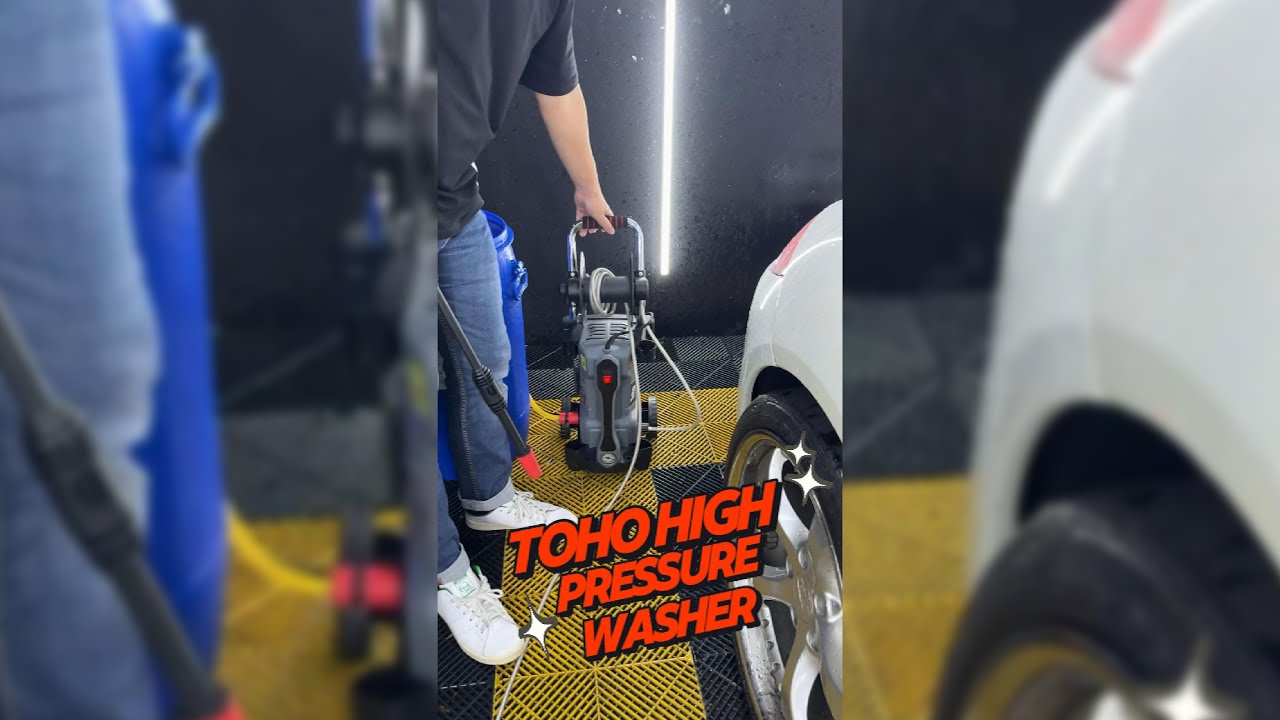 TOHO HIGH PRESSURE WASHER (PRODUCT TESTING)
