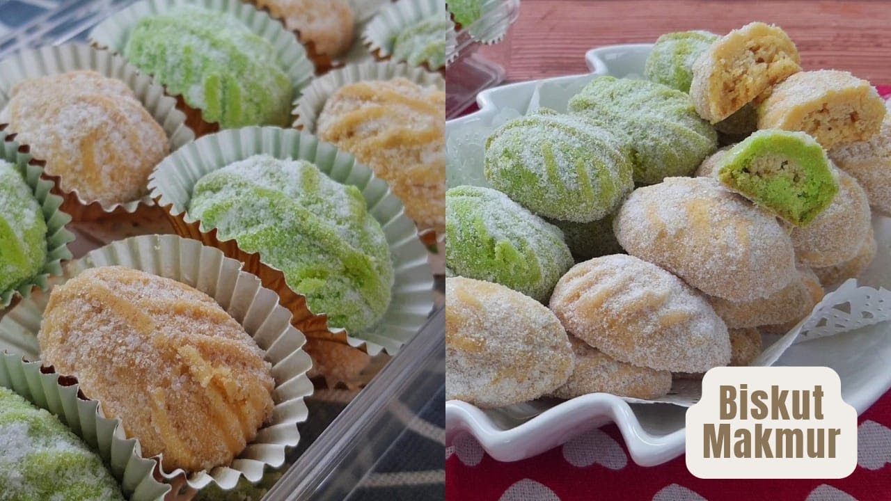 Biskut Makmur Susu Berkacang  | Makmur Cookies | Biskut Raya 2022