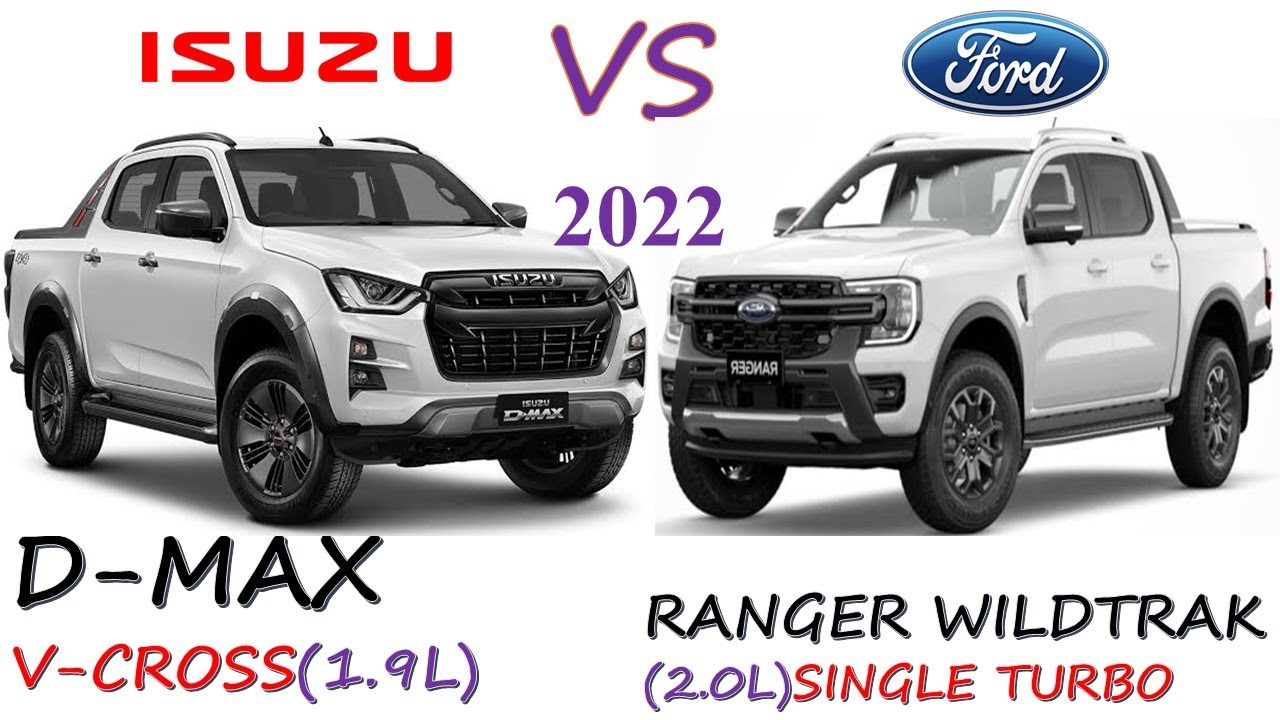 Isuzu D-MAX V-CROSS(1.9L) Vs Ford RANGER WILDTRAK(2.0L Single Turbo)