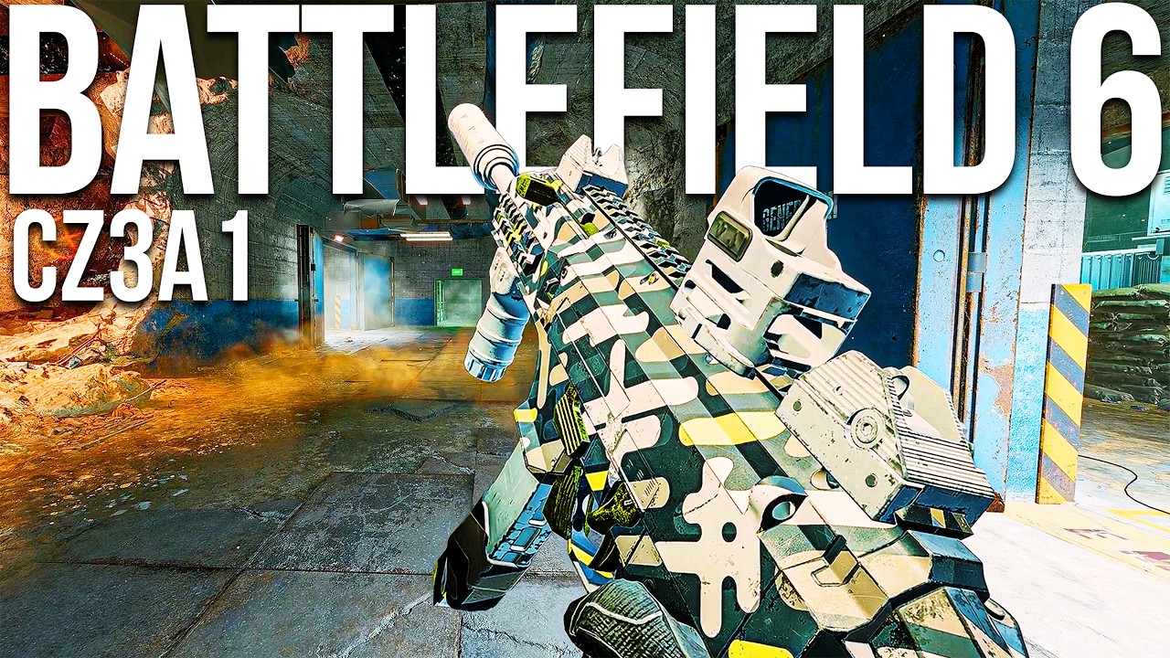 Новый CZ3A1 невероятно хорош в Battlefield 6.