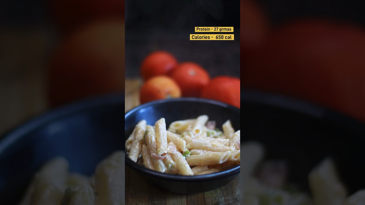 High protein pasta recipe | 27 gm Protein