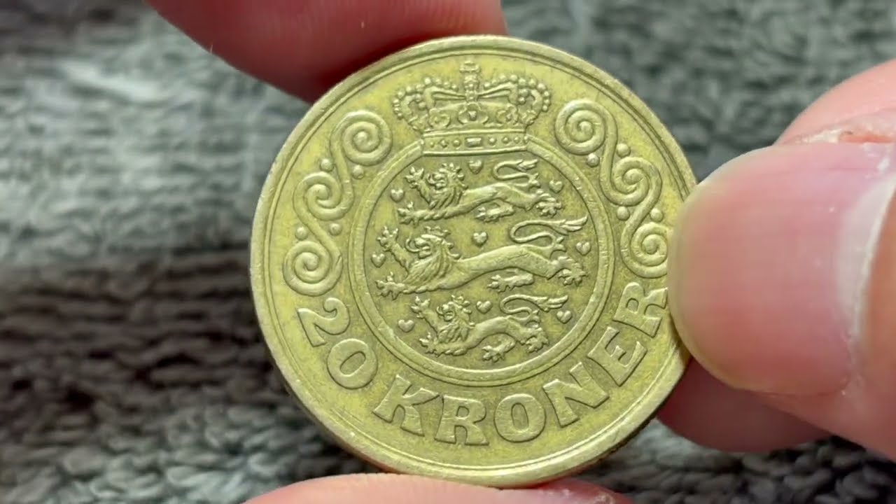 Датская монета 20 крон 1990 года &bull; Стоимость, информация, тираж, история и многое другое