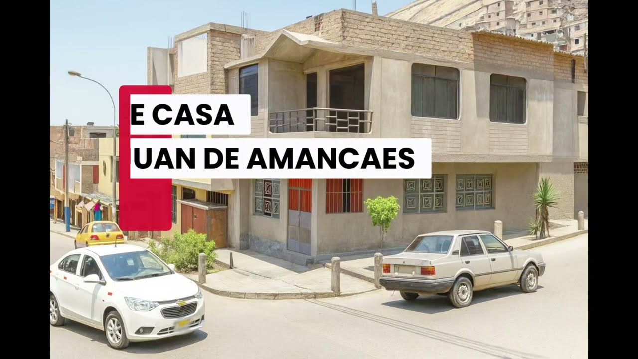 VENTA DE CASA EN SAN JUAN DE AMANCAES , RIMAC