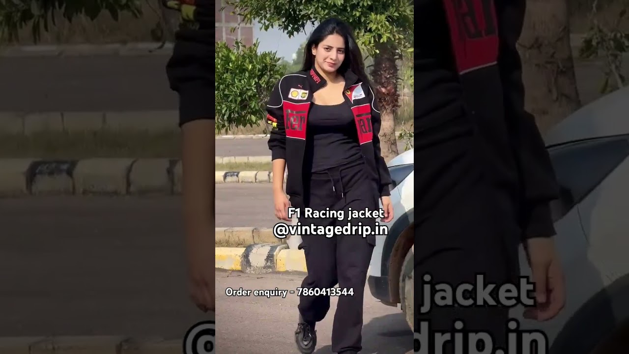 F1 Racing Jacket #ferrarijacket #blackairjacket #racerjacket #racingjacket #ridingjacket #fashion
