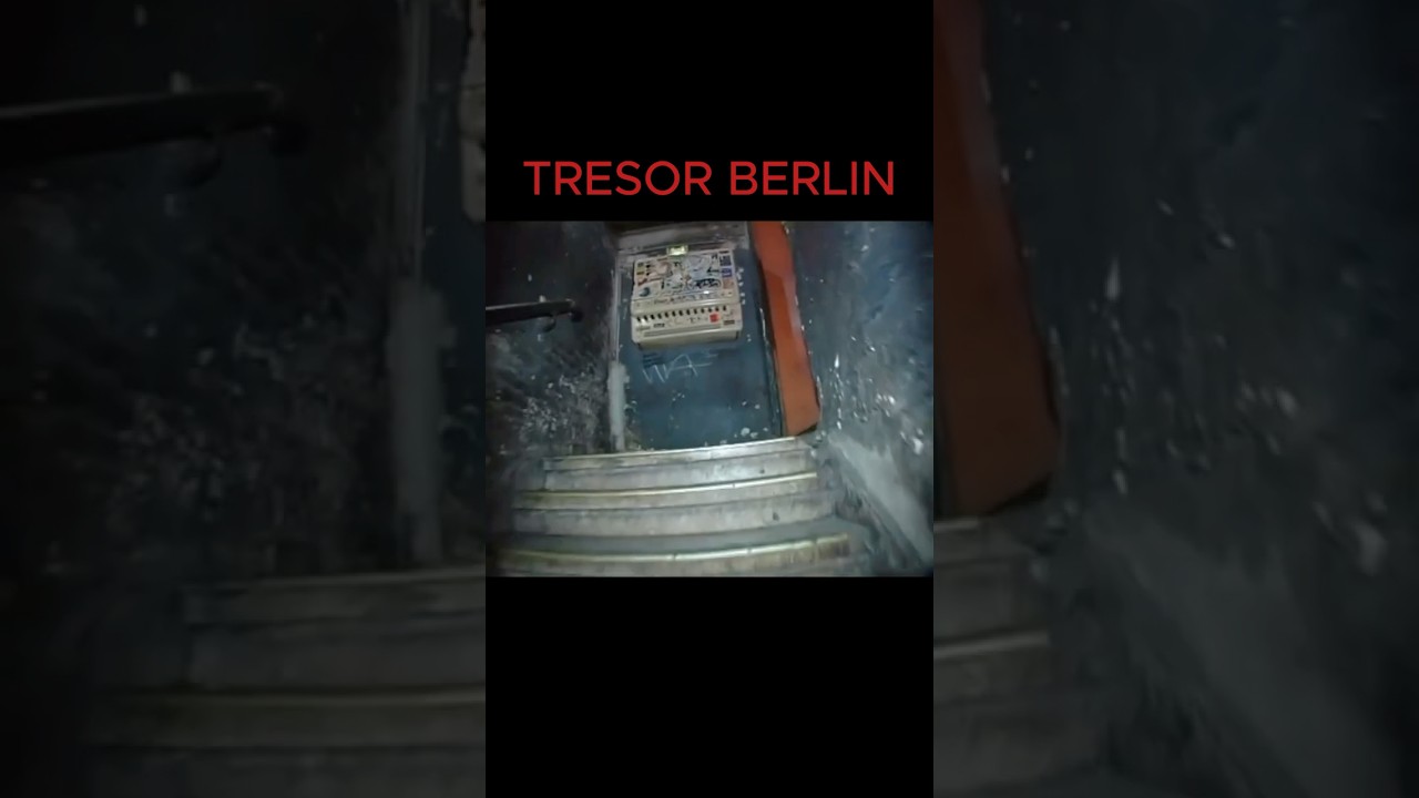 HOW TRESOR BERLIN LOOKS LIKE INSIDE #technoparty  #techno #shorts #technoclub  #darktechno