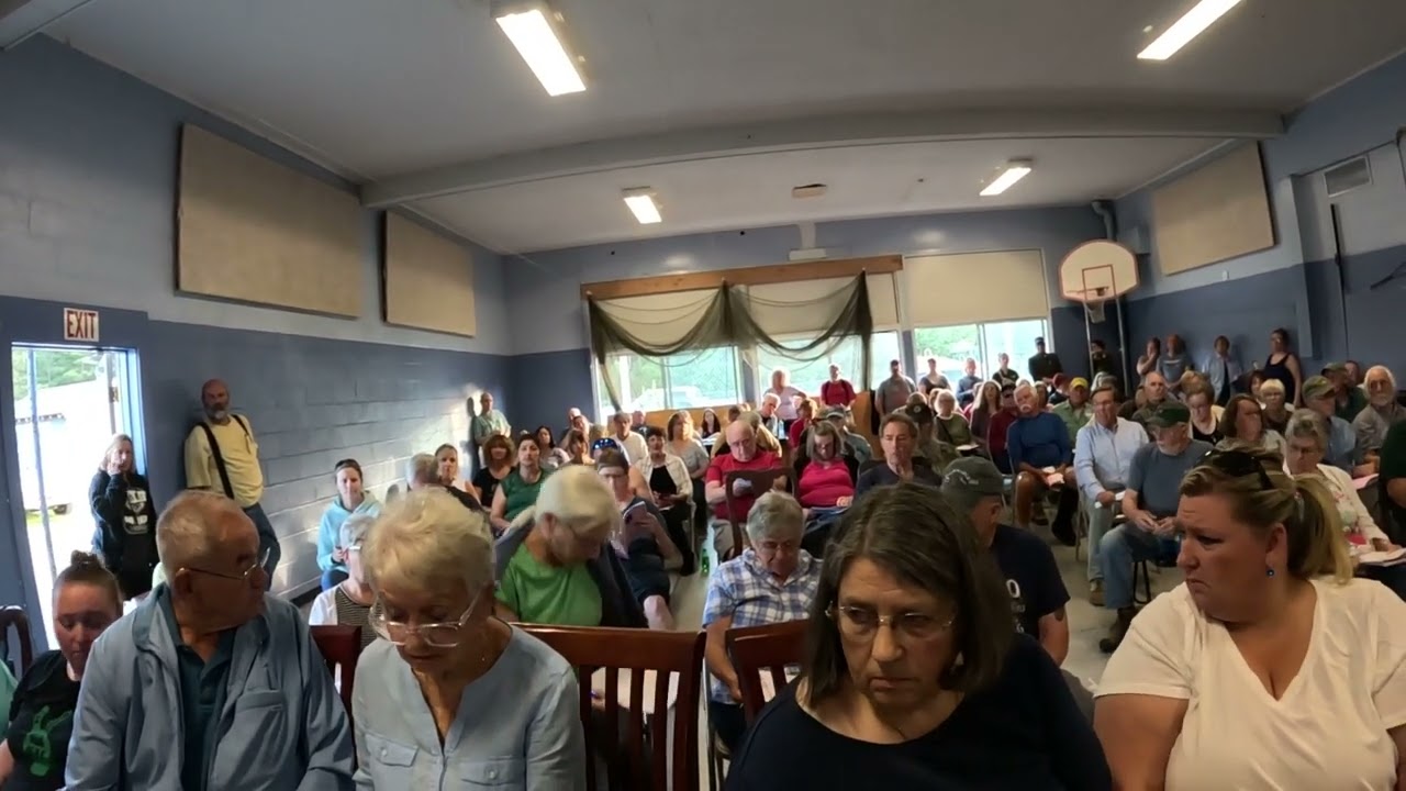 Brownfield,  Me Annual Town Meeting 6th video