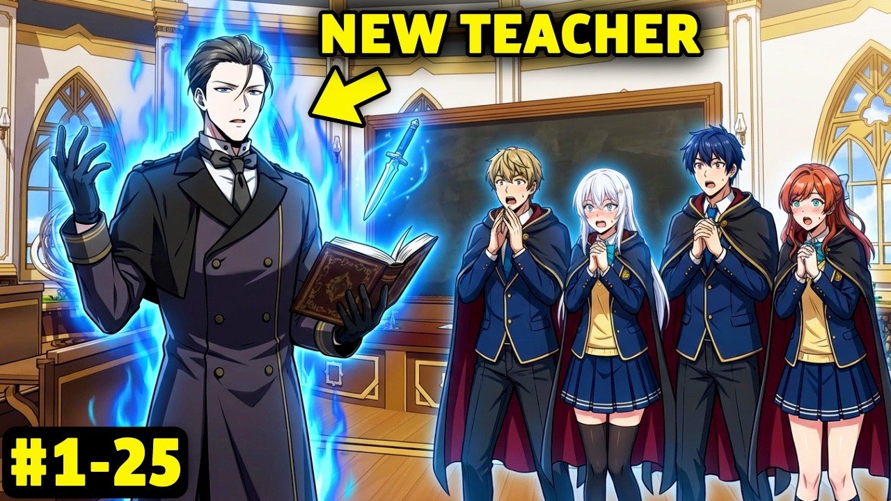 (1-25) He's Reborn as a Genius VILLAIN and Secretly Becomes the Academy's Strongest! - Manhwa Recap