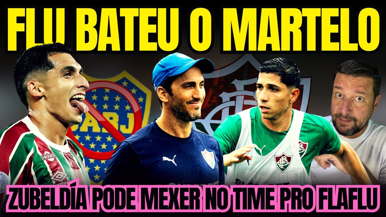 🚨SERNA FICA NO FLU E GANHA AUMENTO. SAVARINO FORA DO CLÁSSICO. TIME PODE TER MUDANÇAS NO FLAFLU.