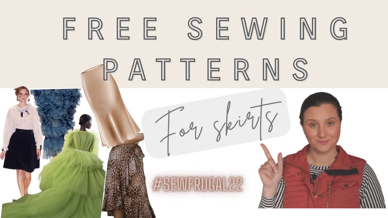 My Top *FREE* Sewing Patterns For Skirts For Any Season || Sew Frugal 22
