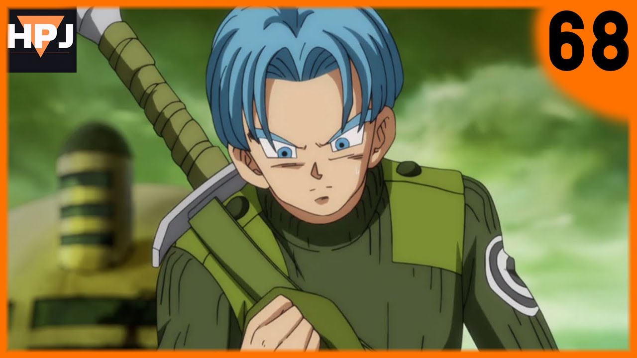 TRUNKS TREINA COM OS GUERREIROS Z ENQUANTO GOKU E VEGETA SE PREPARAM #68