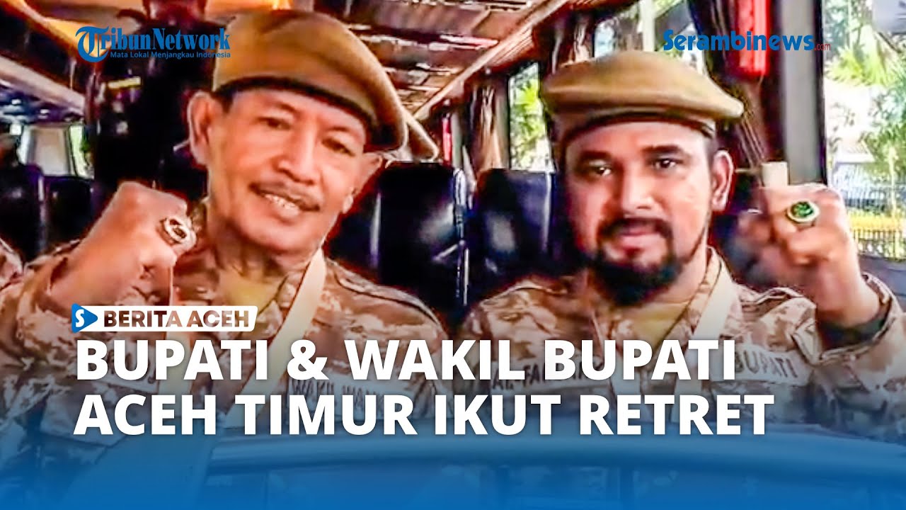Bupati dan Wakil Bupati Aceh Timur Ikut Retret Di Kampus IPDN