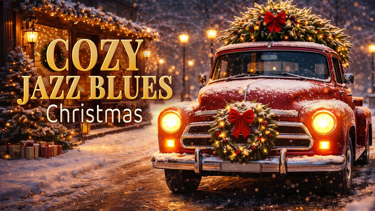 Cozy Christmas Jazz & Blues Mix 2025/2026 | 3 Hours of Winter Warmth (Holiday Music) 🎄