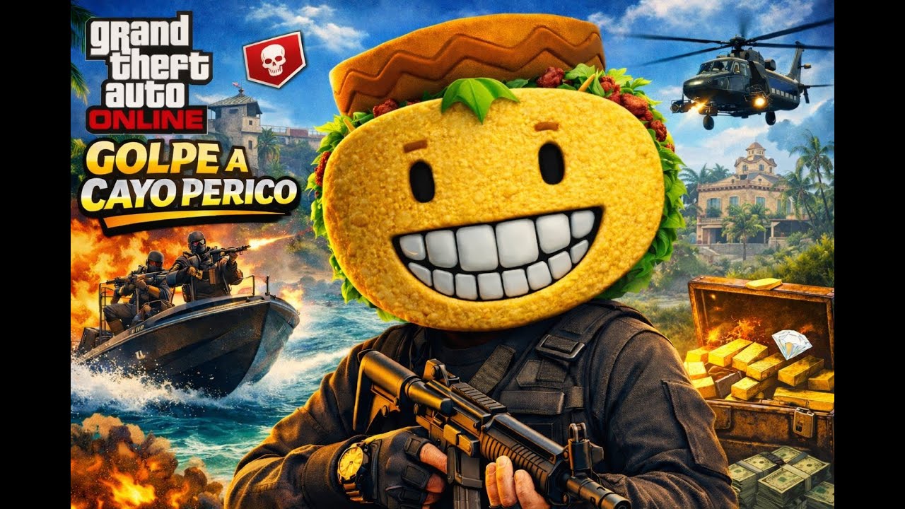 Cayo Perico GTA V ONLINE preparatorias + golpe