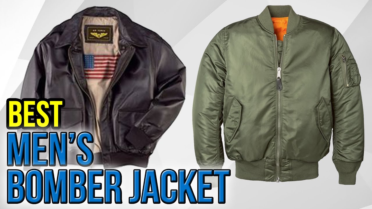 7 Best Men's Bomber Jackets 2017