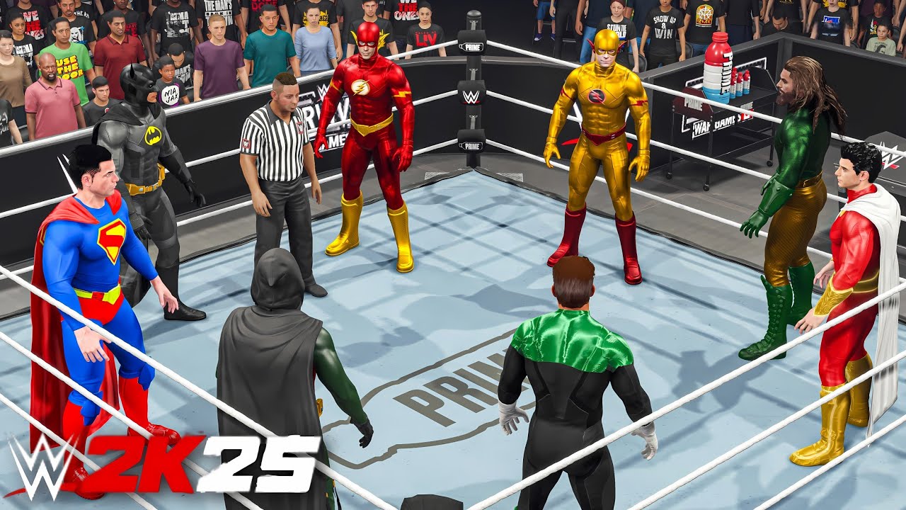 Лучший командный матч на выбывание в DC Superheroes — WWE 2K25