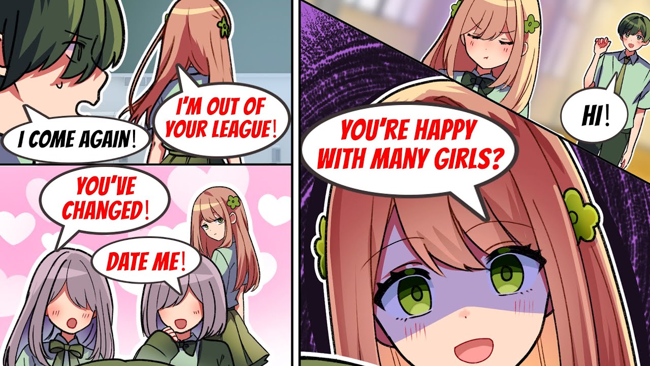 I got declined by the Queen Bee so I changed myself and...［Manga dub］［RomCom］