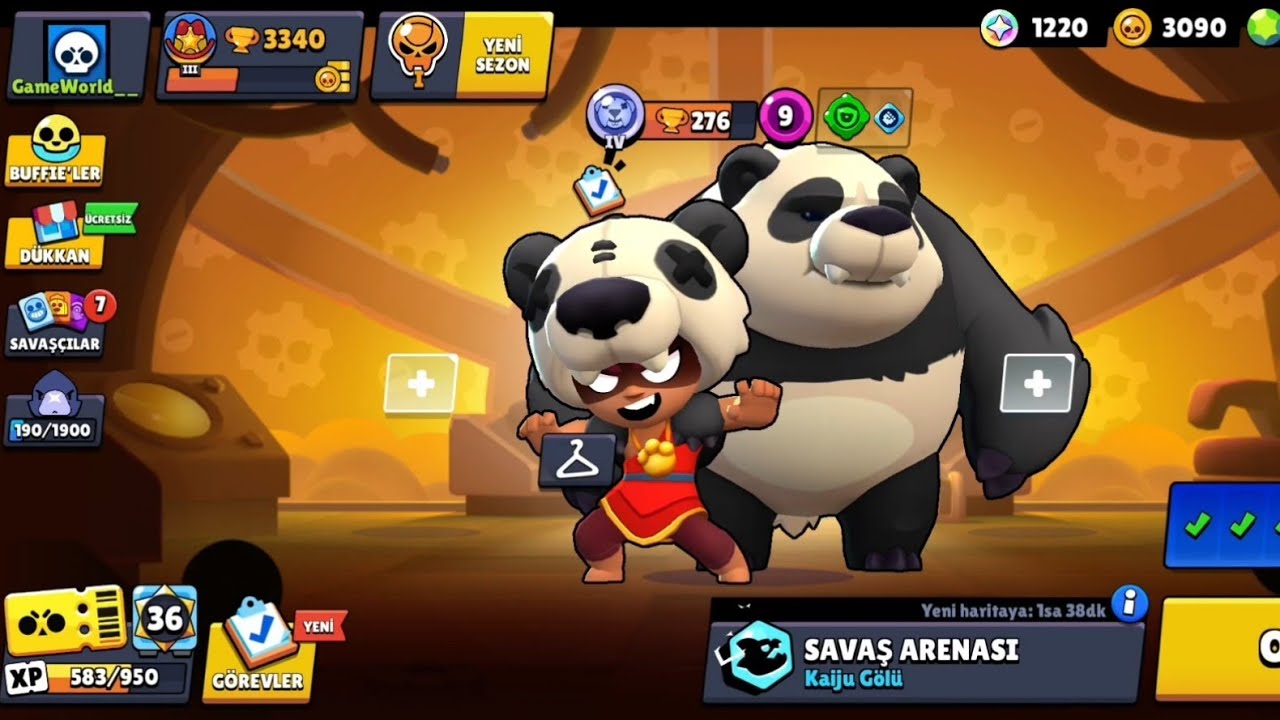 BRAWL STARS OFFİCİAL CHANNEL ( NİTA İLE SAVAŞ ARENASI )