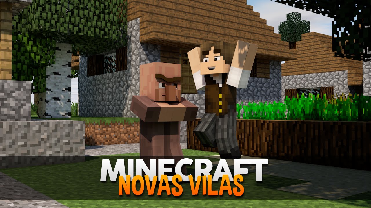 Minecraft MODs: Novas Vilas no Minecraft! (Em qualquer Bioma!!!)