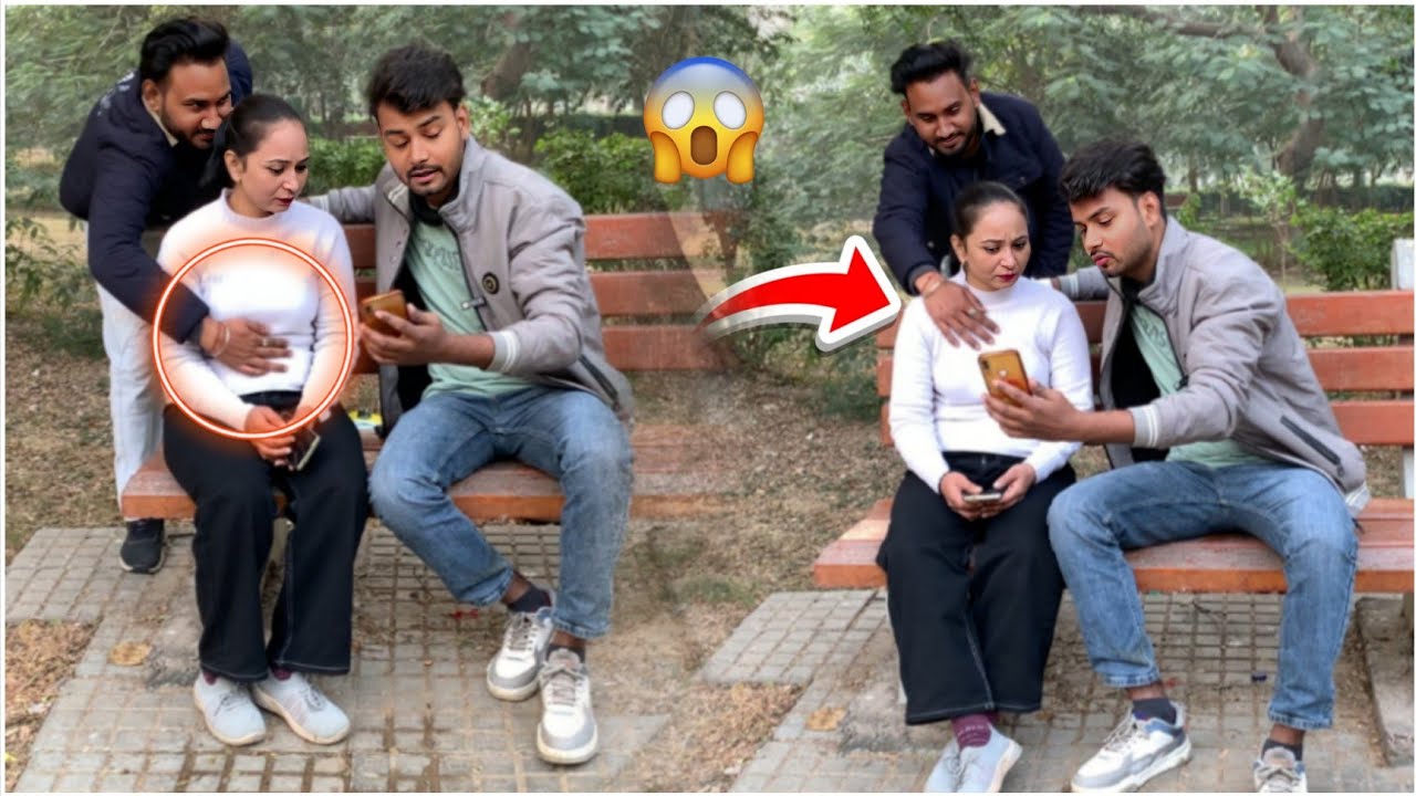 Extra Hand Prank On Delhi Stranger Girl || Mr Anish prank|| 