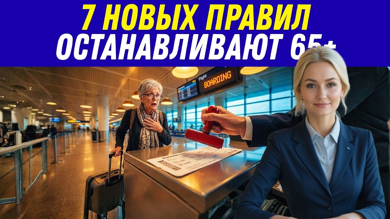 7 Правил Аэропорта Изменились в 2026 – Пожилых Пассажиров Останавливают у Выхода (Что Нужно Знать)