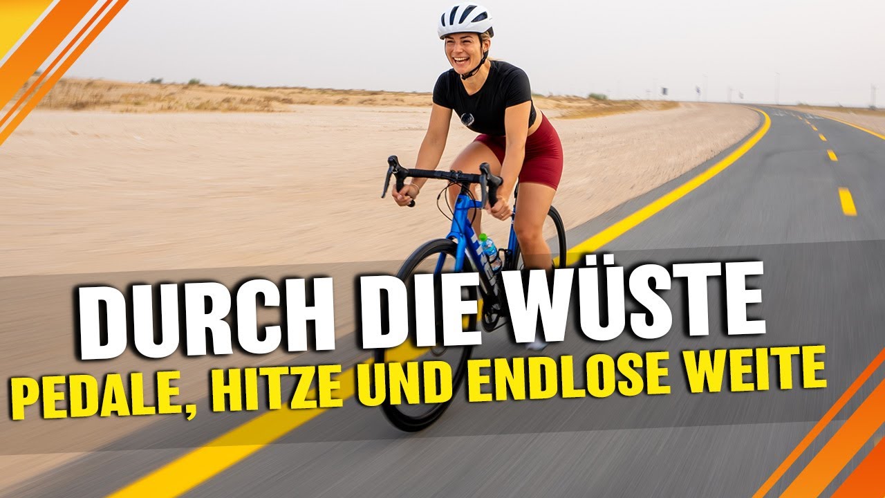 Mit dem Rennrad durch Dubai´s Wüste