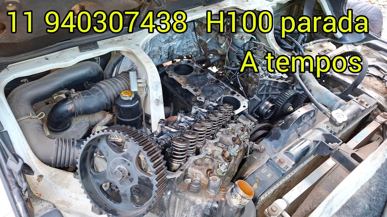 hyundai H100 como tirar o cabeçote