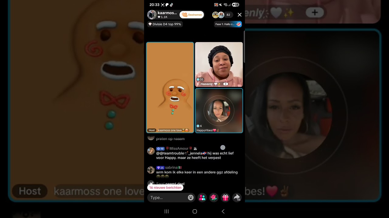 Tiktok beef ruzie gezeik internet gekkies 